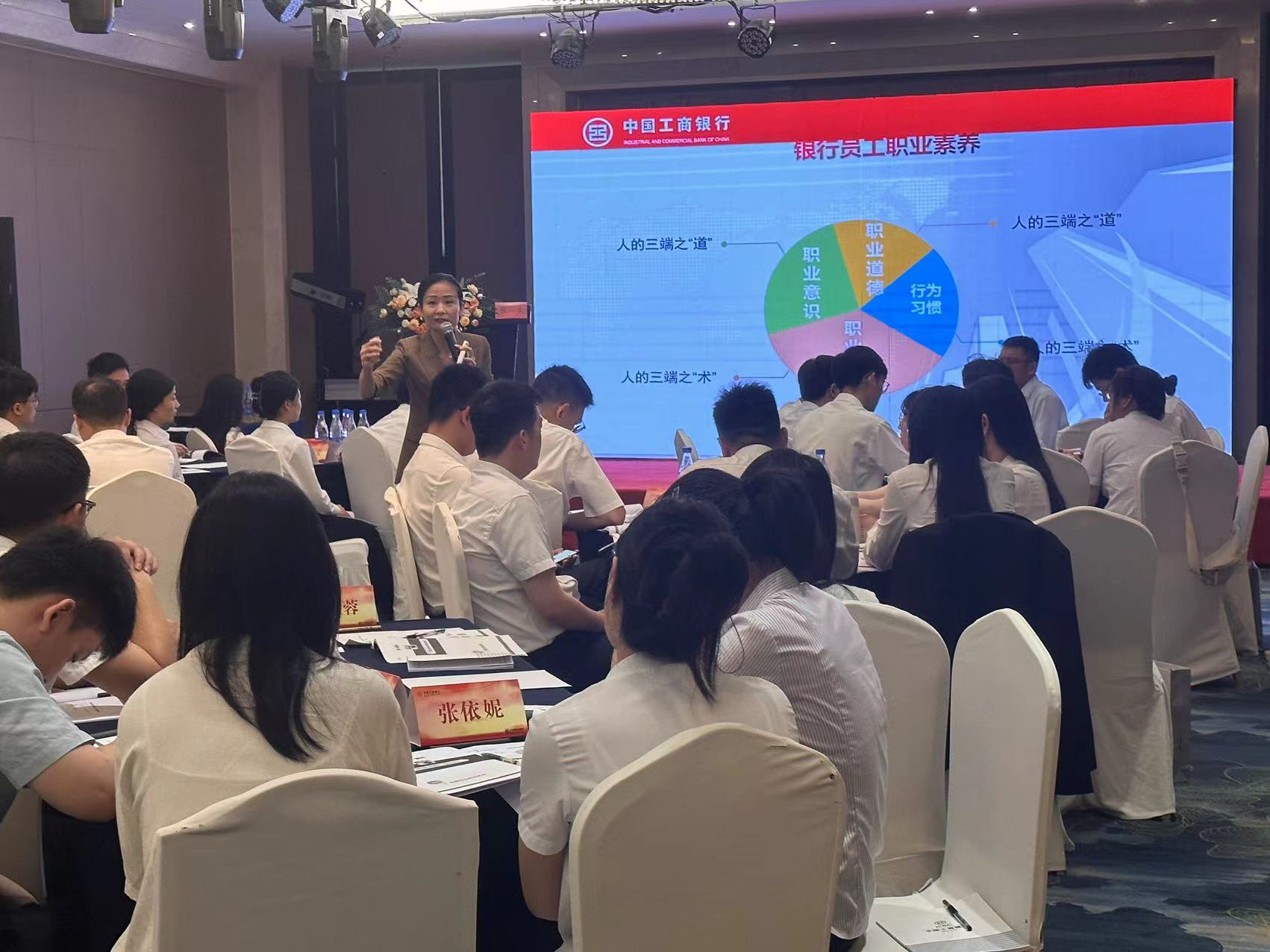 蔡玉工商銀行江蘇省分行《銀行服務禮儀技能提升》培訓